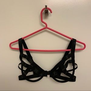 2/$6 SHEIN Cut Out Underwire Bra & Garter Set